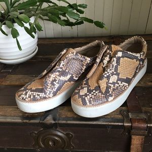 Free People x M4D3 Snakeskin Shoes